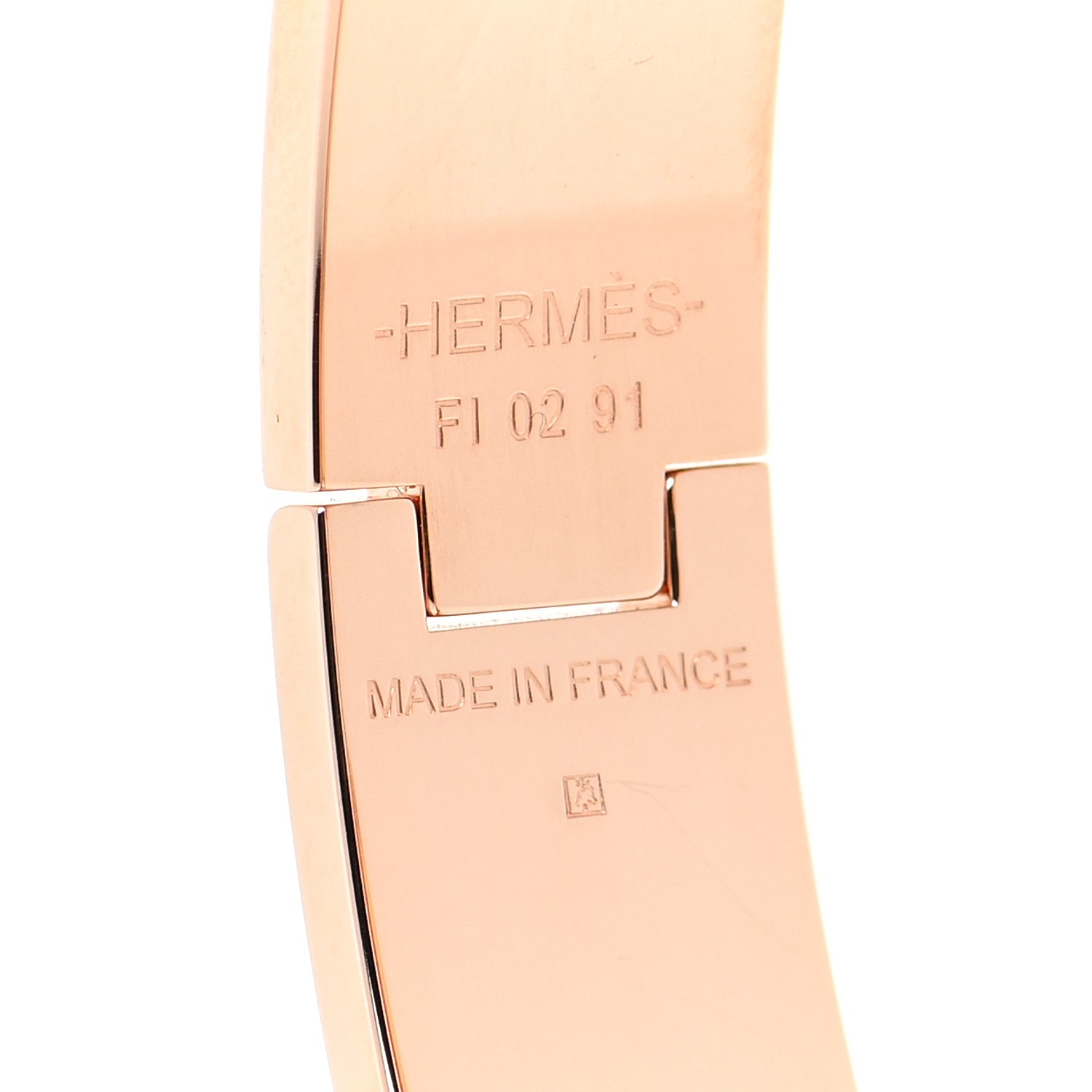 Hermes Enamel Narrow Clic Clac H Fusion Bracelet PM Rose Candeur Jaune Tennis 5 of 6