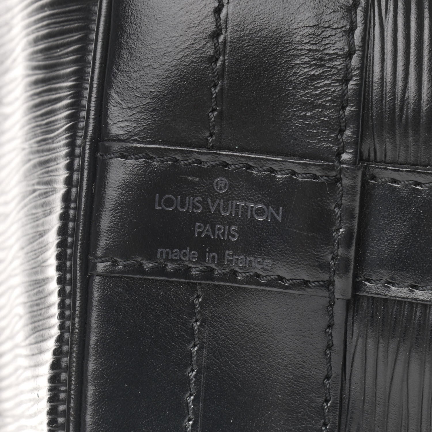 Louis Vuitton Epi Noe Black 6 of 11