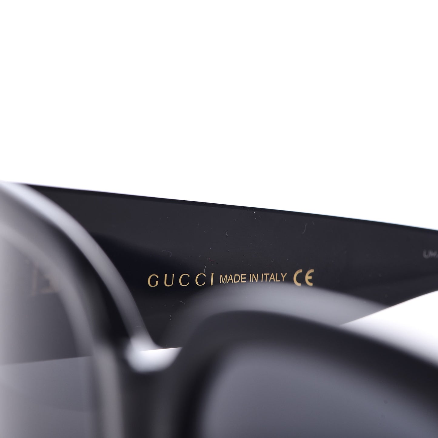 Acetate Square Frame Sunglasses GG0141S Black