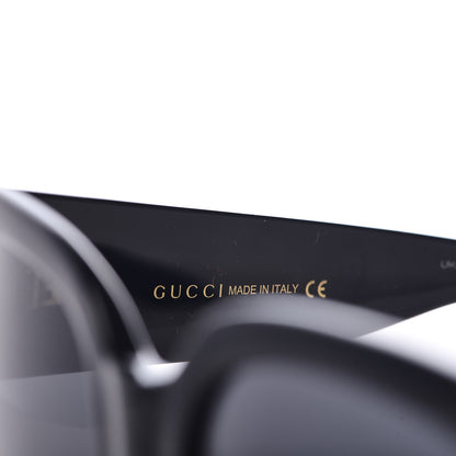 Gucci Acetate Square Frame Sunglasses GG0141S Black 5 of 7