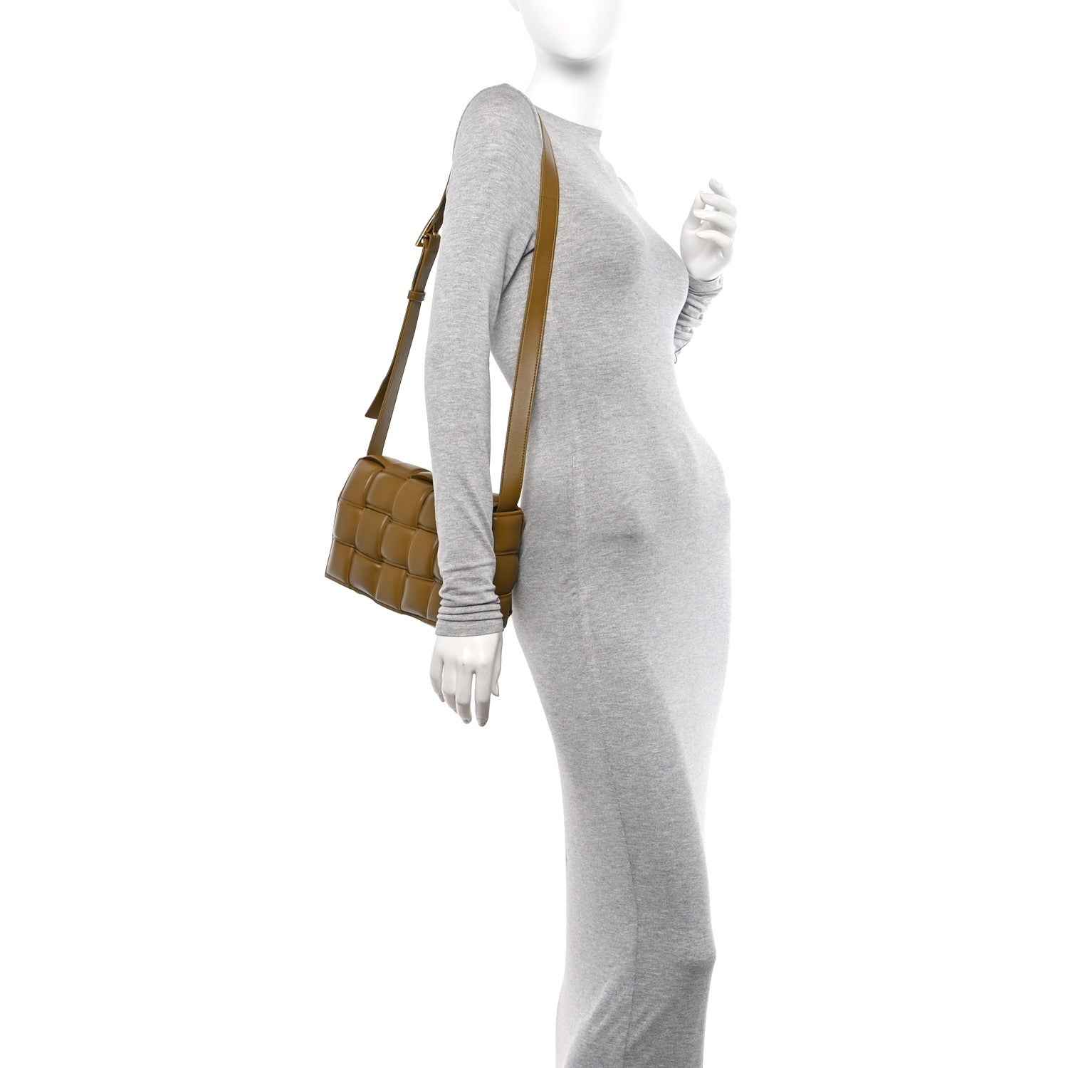 Bottega Veneta Nappa Maxi Intreccio Padded Cassette Crossbody Bag Acorn 2 of 12