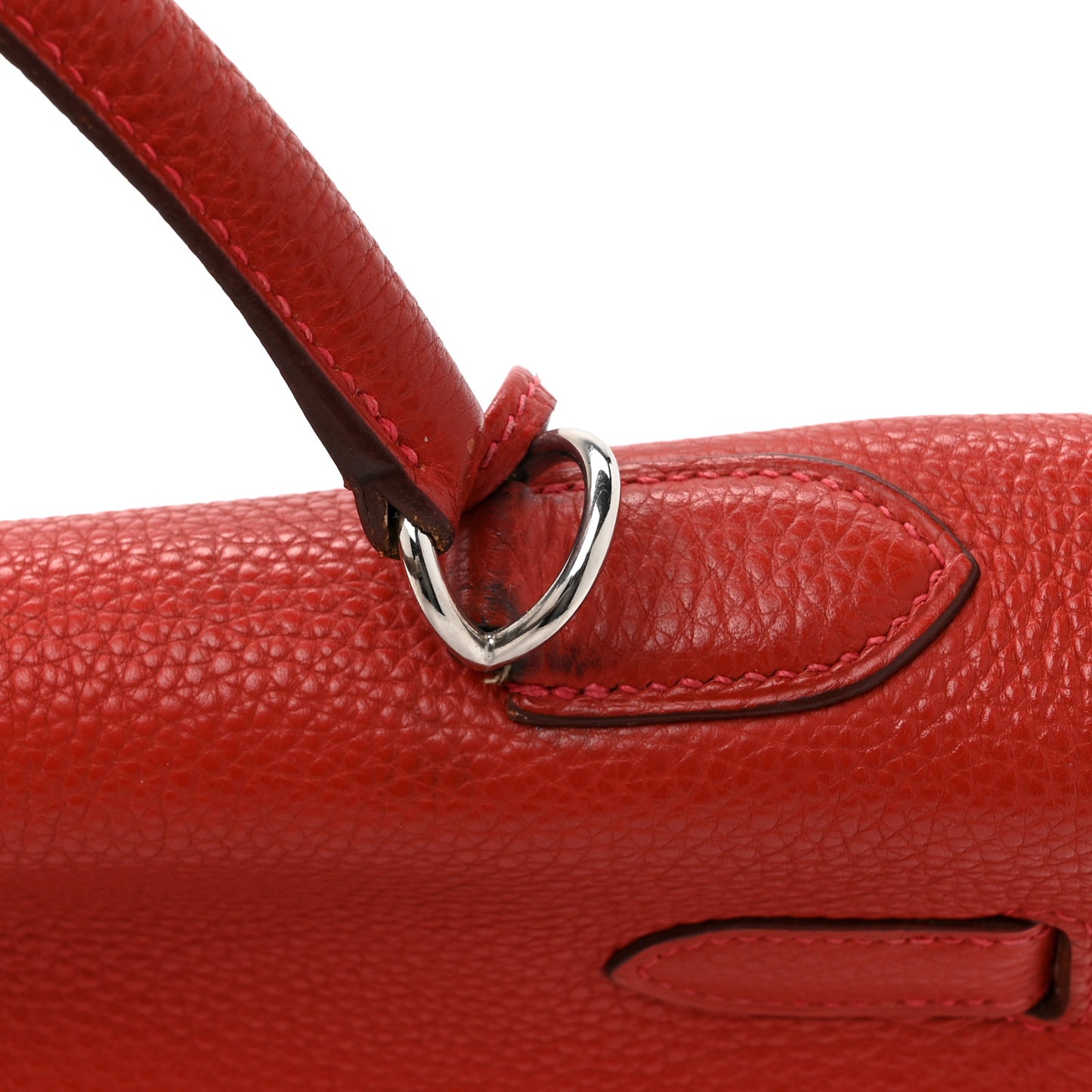 Togo Kelly Sellier 32 Rouge Vif