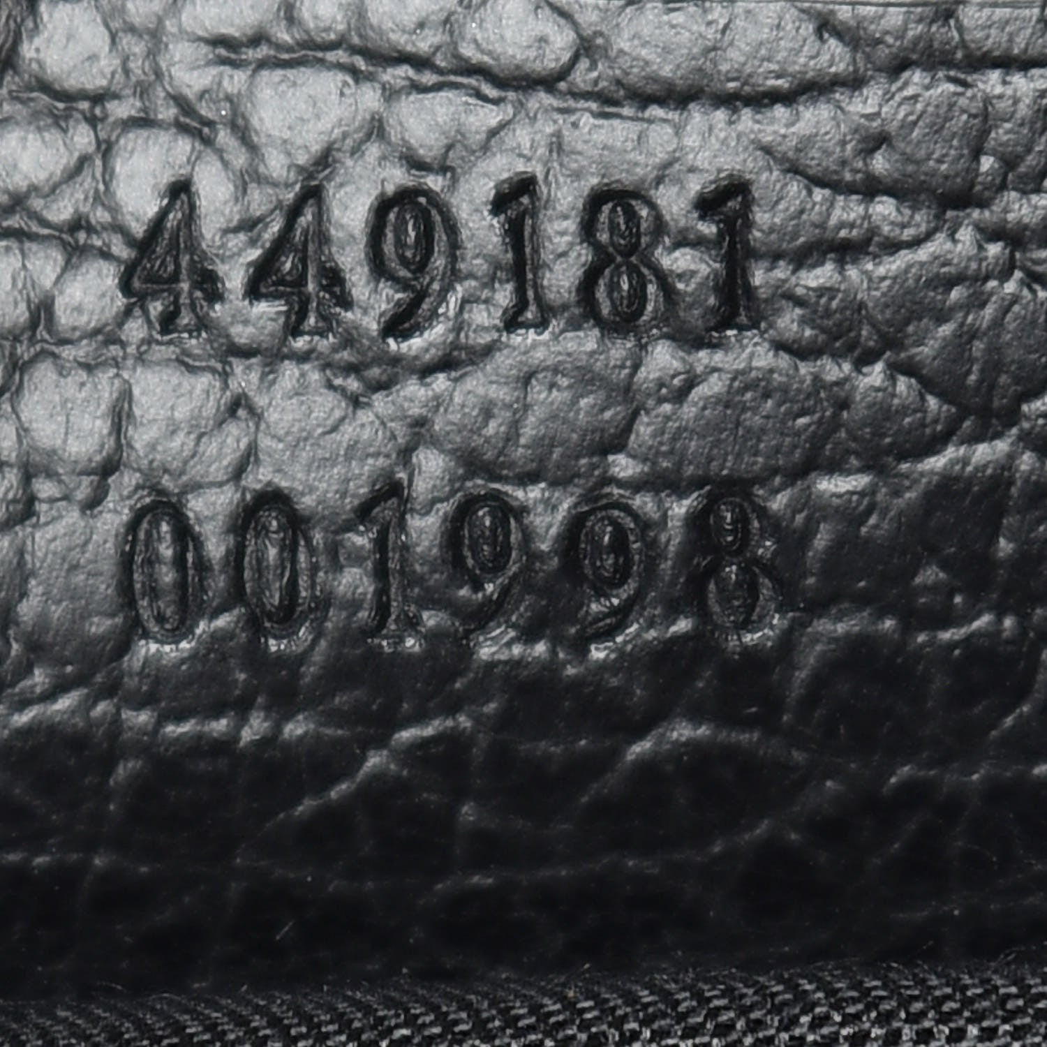 Gucci Nylon Monogram Slim Backpack Black 7 of 9
