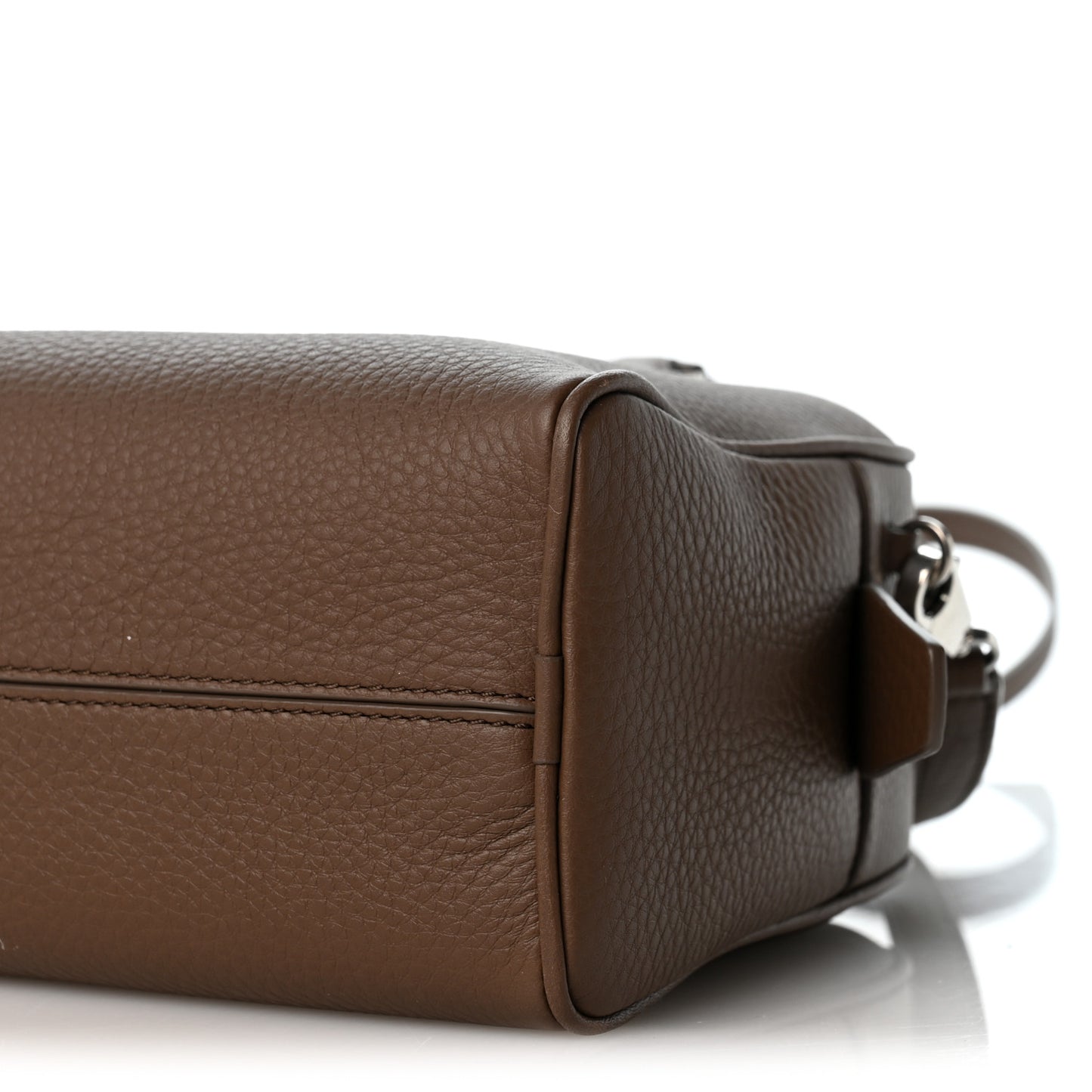 Matte Grained Calfskin India 10 Dark Olive