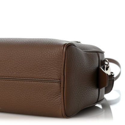 The Row Matte Grained Calfskin India 10 Dark Olive 9 of 9