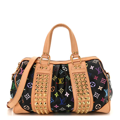 Louis Vuitton Monogram Multicolor Courtney MM Black 1 of 9