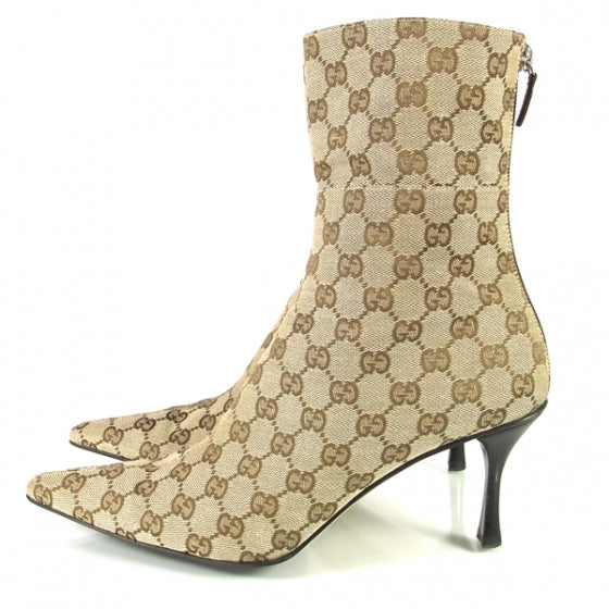Monogram Short Boots 10.5 Ebony