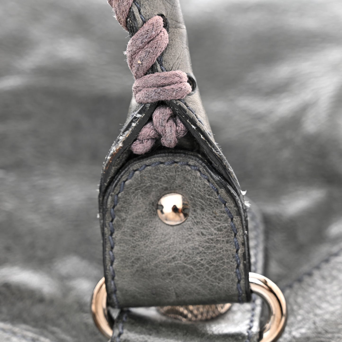 Agneau Giant 21 Silver Hardware City Anthracite