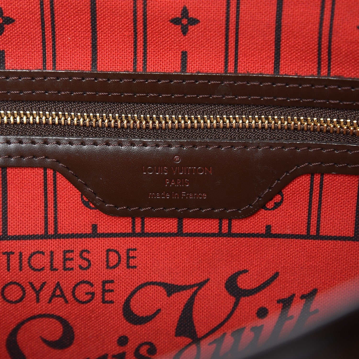Louis Vuitton Damier Ebene Neverfull PM 6 of 8