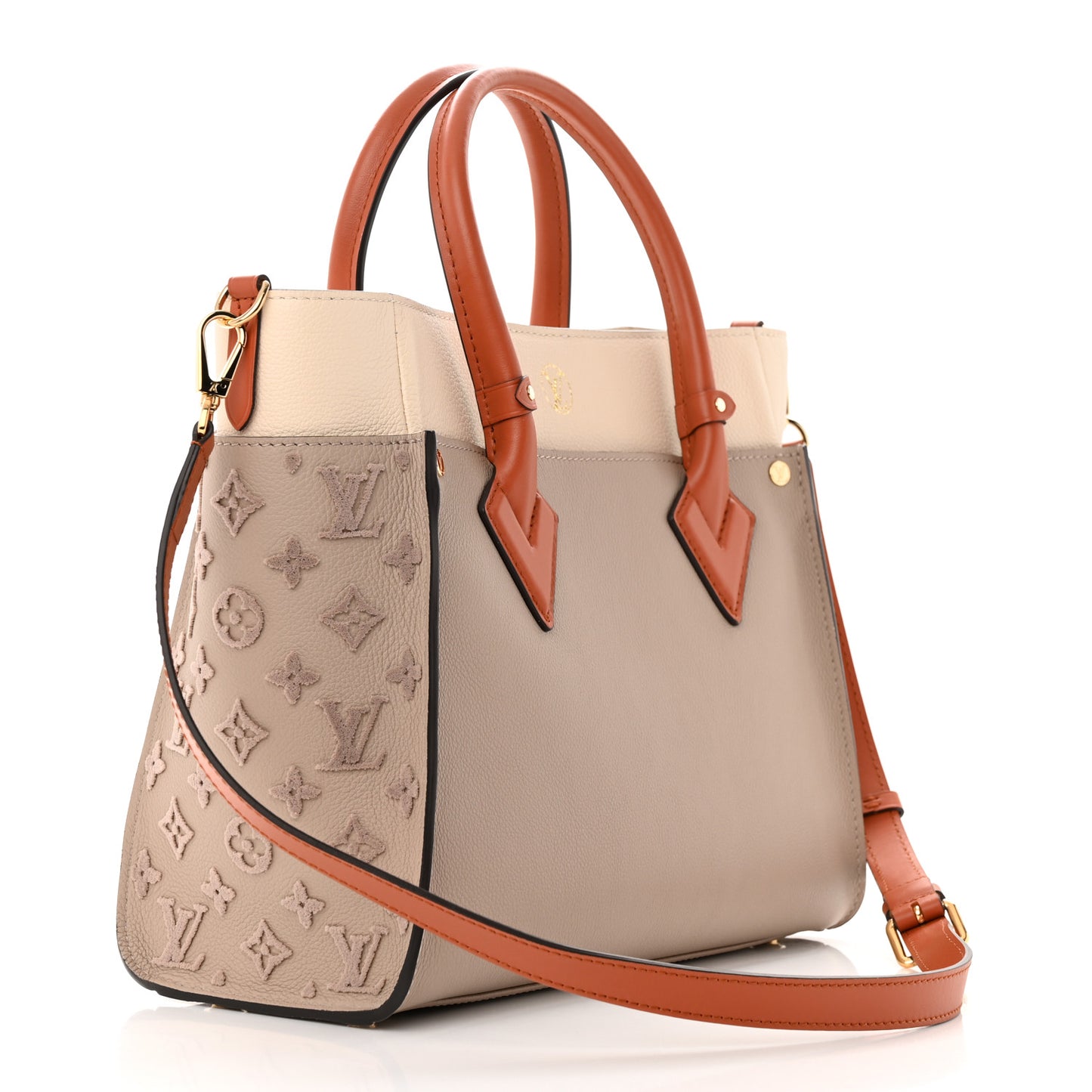 Calfskin Monogram Tufting On My Side Galet