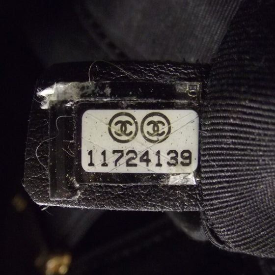 Chanel Caviar Petit Shopping Tote PST Black 9 of 12