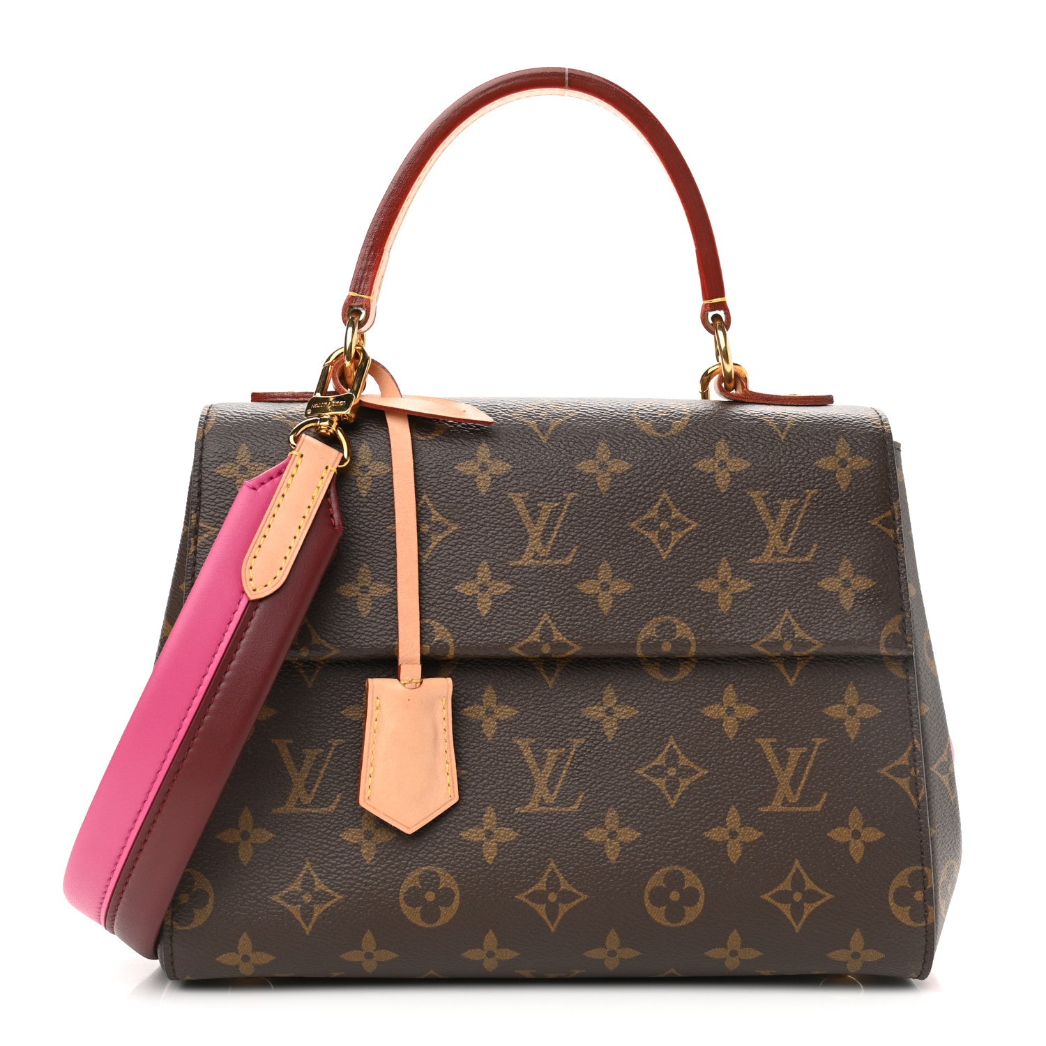 Louis Vuitton Monogram Cluny BB Bordeaux Fuchsia 1 of 10