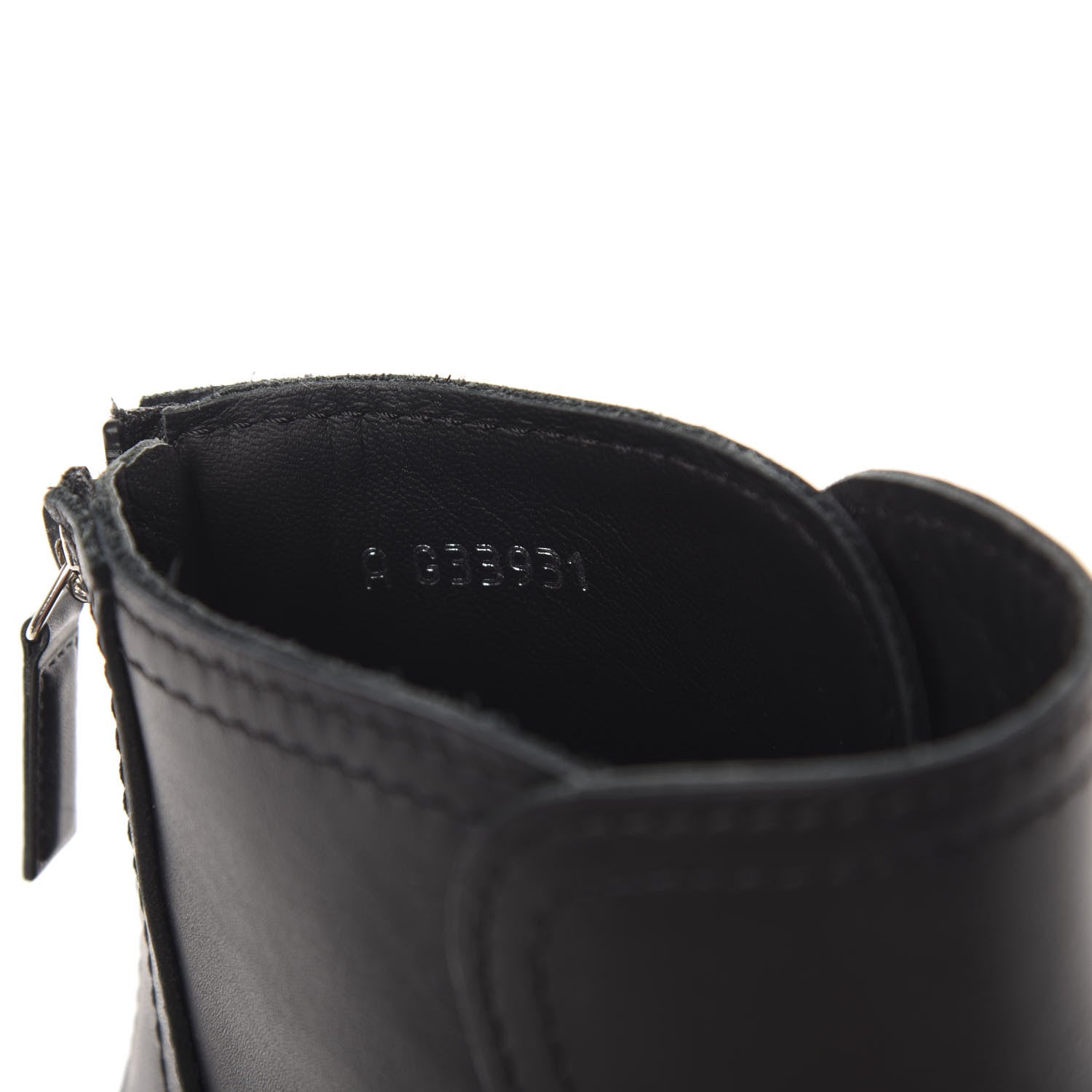 Chanel Calfskin Pearl Cap Toe Short Boots 37 Black 10 of 11