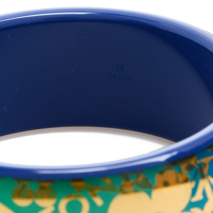 Louis Vuitton Resin Tropical Cocktail Bracelet TGM Medium Blue 4 of 4