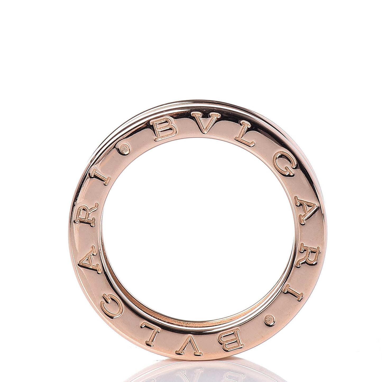 18K Rose Gold B.Zero1 Ring 49 4.75