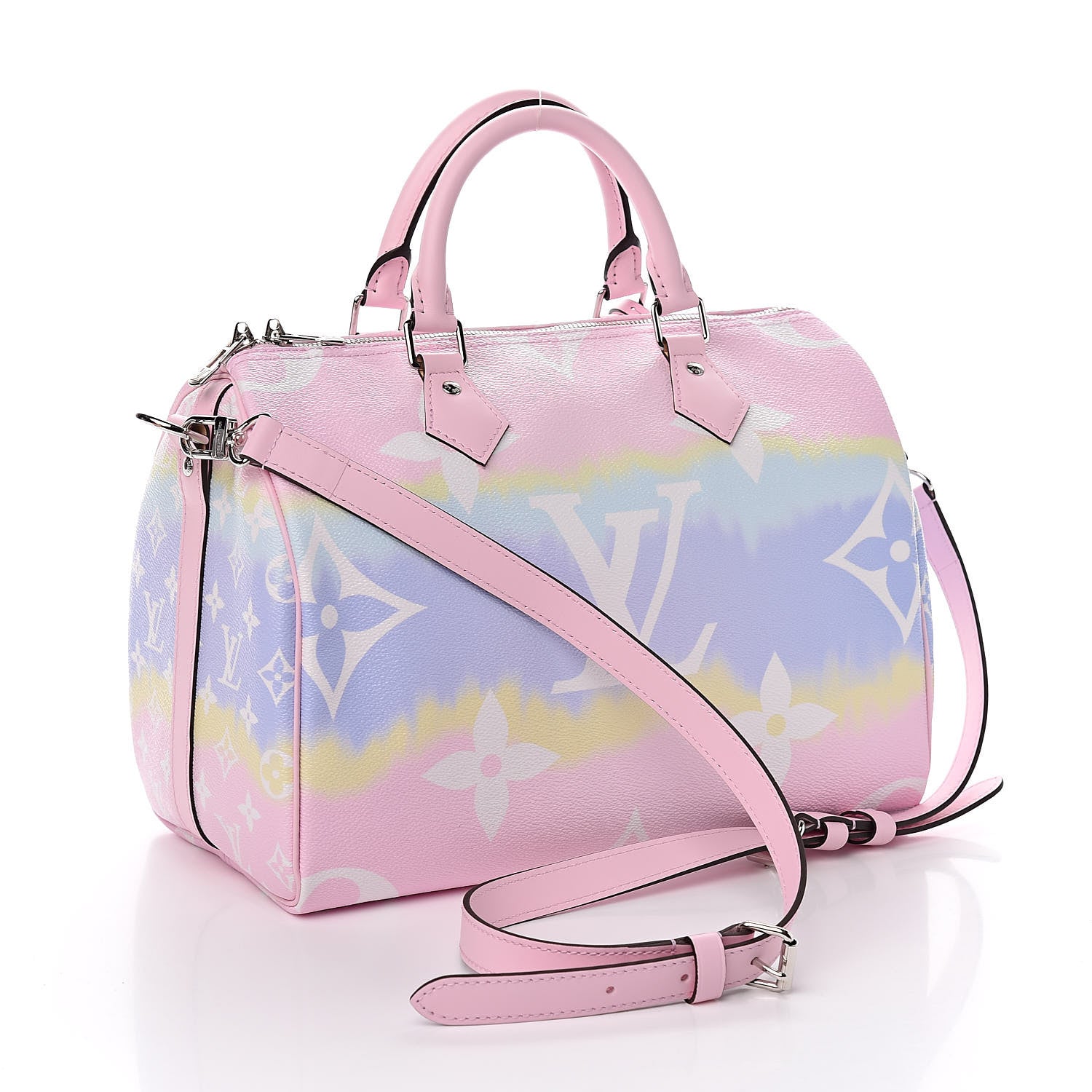 Louis Vuitton Monogram Escale Speedy Bandouliere 30 Pastel 3 of 11
