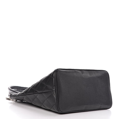 Chanel Caviar Quilted Medallion Tote Black 4 of 16
