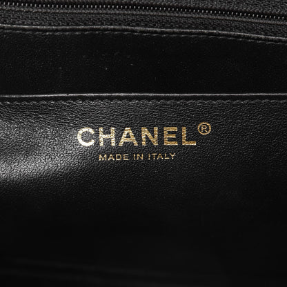 Chanel Caviar Quilted Jumbo Single Flap Black 6 of 14