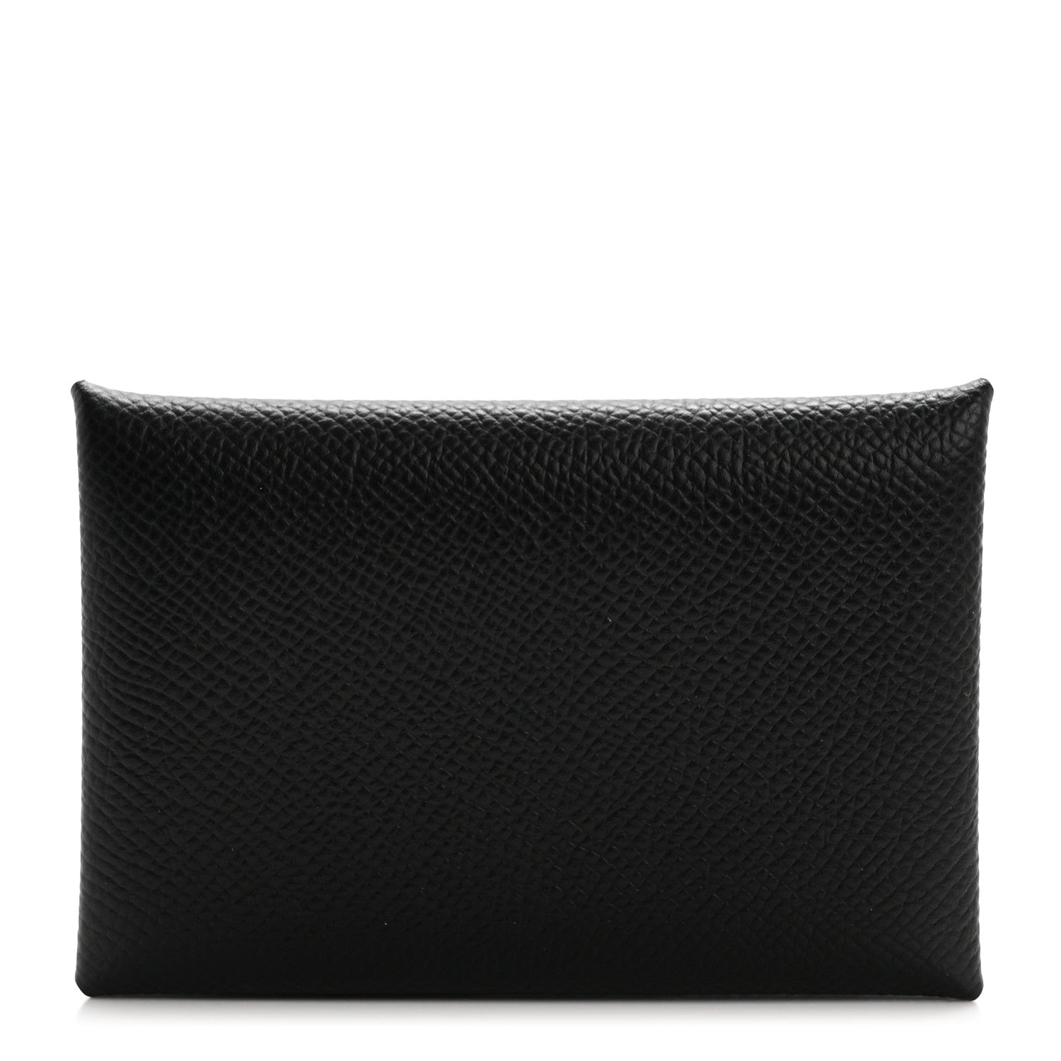 Hermes Epsom Calvi Card Case Black 1 of 8