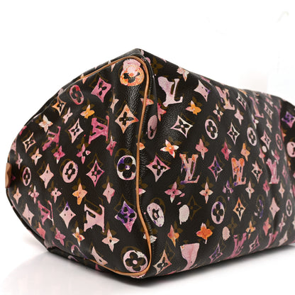 Louis Vuitton Watercolor Aquarelle Speedy 30 Brown 8 of 10
