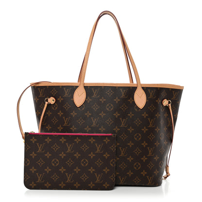 Louis Vuitton Monogram Neo Neverfull MM Pivoine 3 of 10
