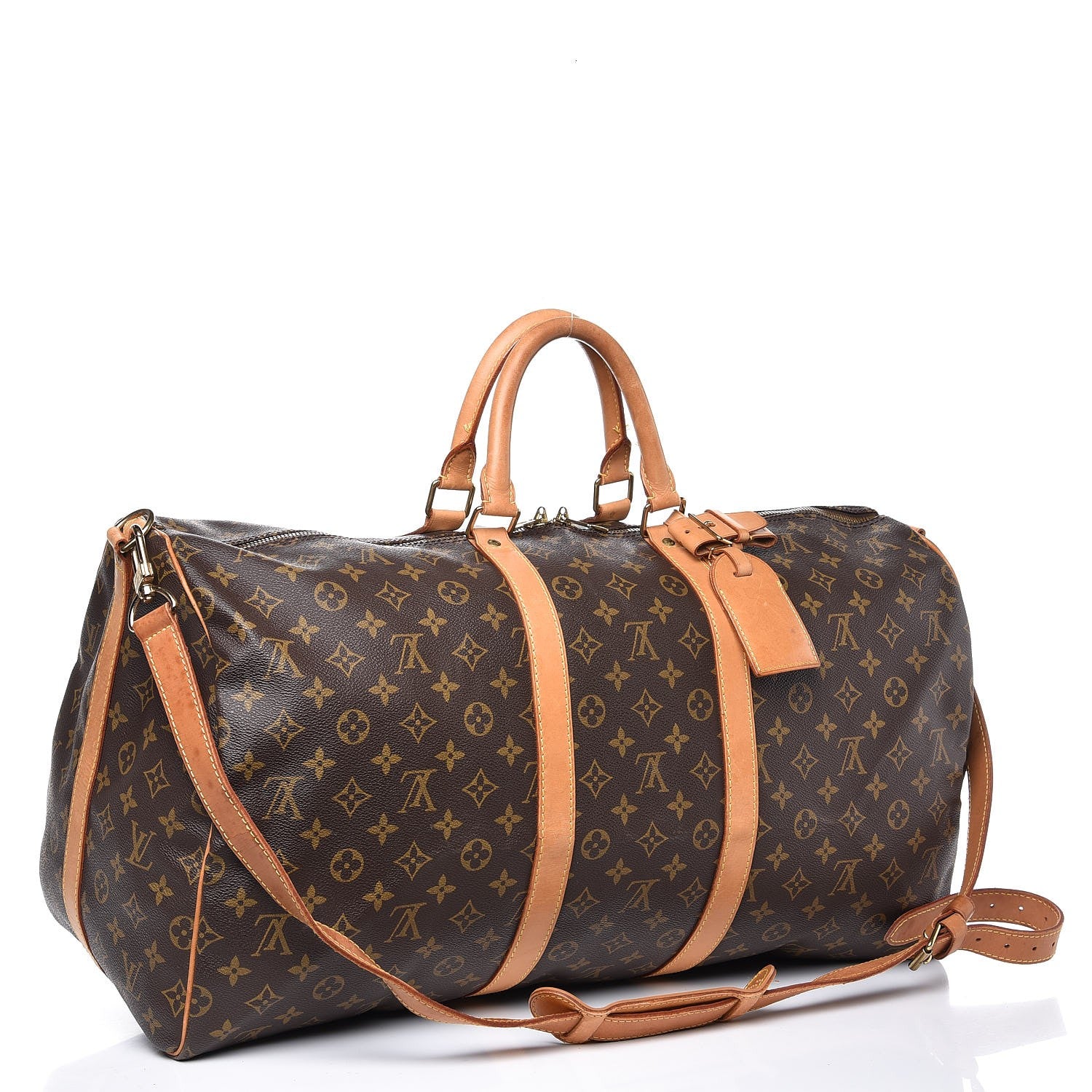 Louis Vuitton Monogram Keepall Bandouliere 55 4 of 21