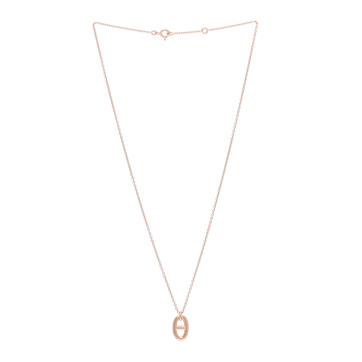 Hermes 18K Rose Gold PM Farandole Pendant Necklace 3 of 5