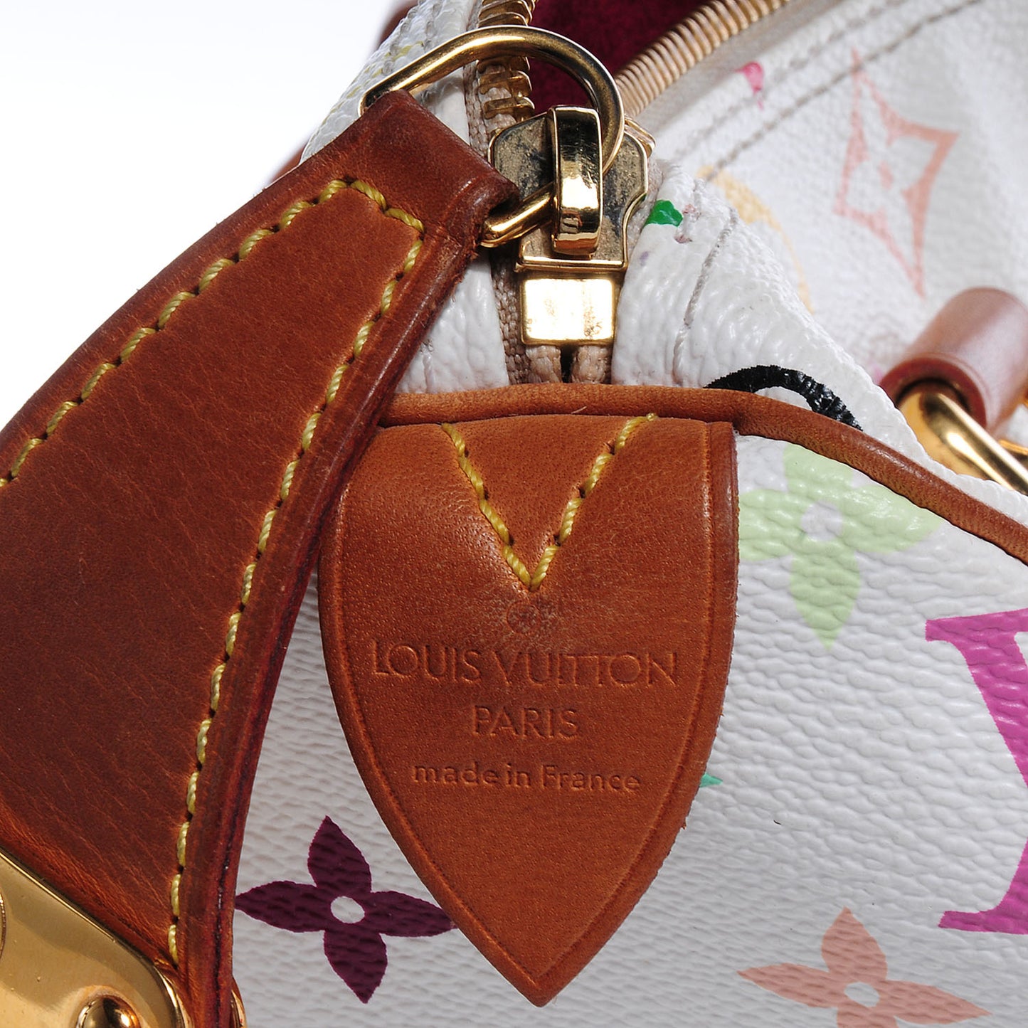 Monogram Multicolor Speedy 30 White