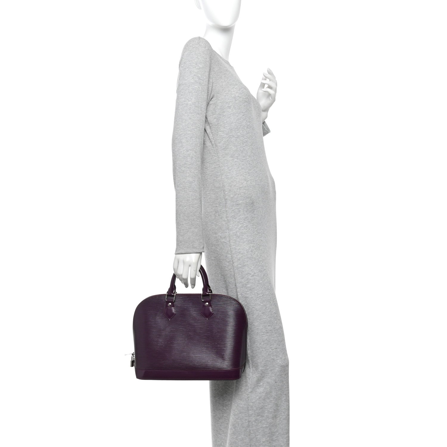 Louis Vuitton Epi Alma PM Cassis 2 of 10