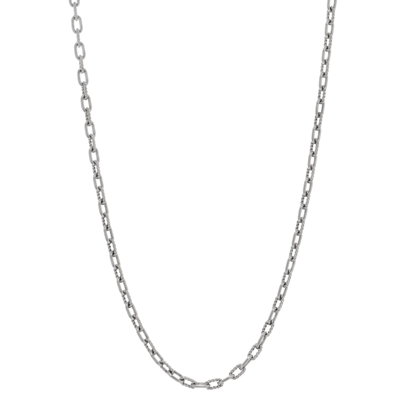 Sterling Silver 3mm Madison Chain Necklace
