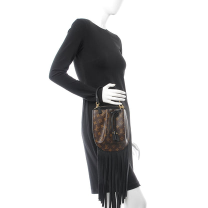 Louis Vuitton Monogram Fringed Noe 3 of 7