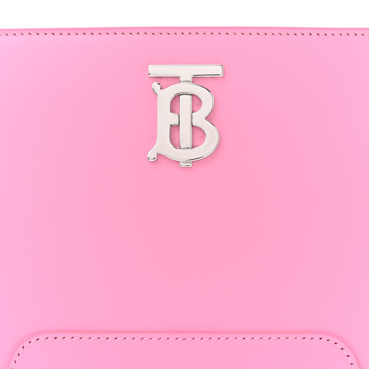Burberry Smooth Calfskin TB Shoulder Bag Primrose Pink 8 of 12