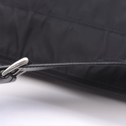 Prada Tessuto Nylon Saffiano Belt Bag Black 11 of 12