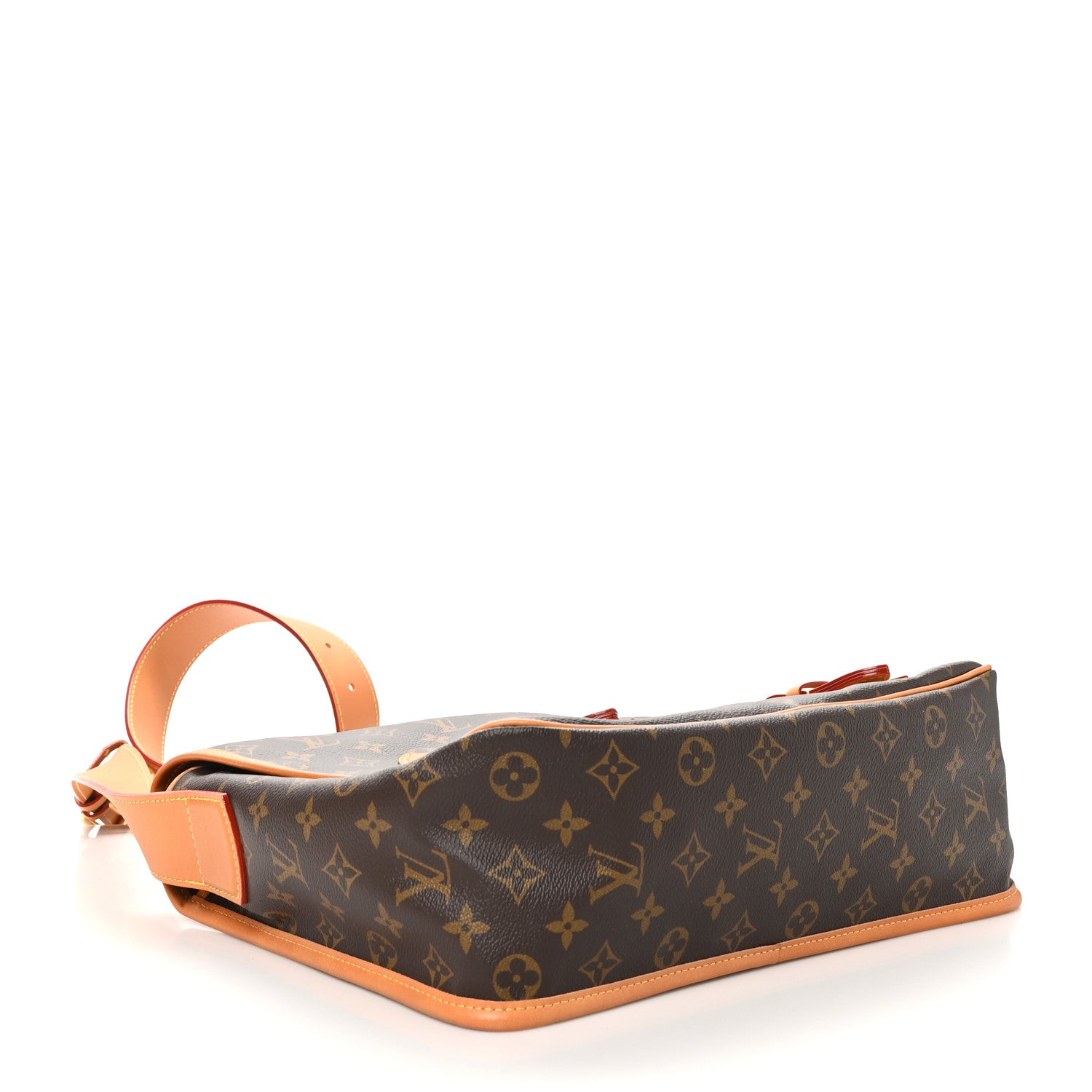 Louis Vuitton Monogram Satchel Messenger G69 4 of 10