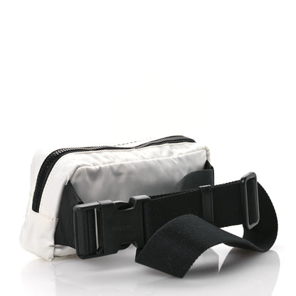 Versace Nylon Logo Two Tone Belt Bag White 3 of 10