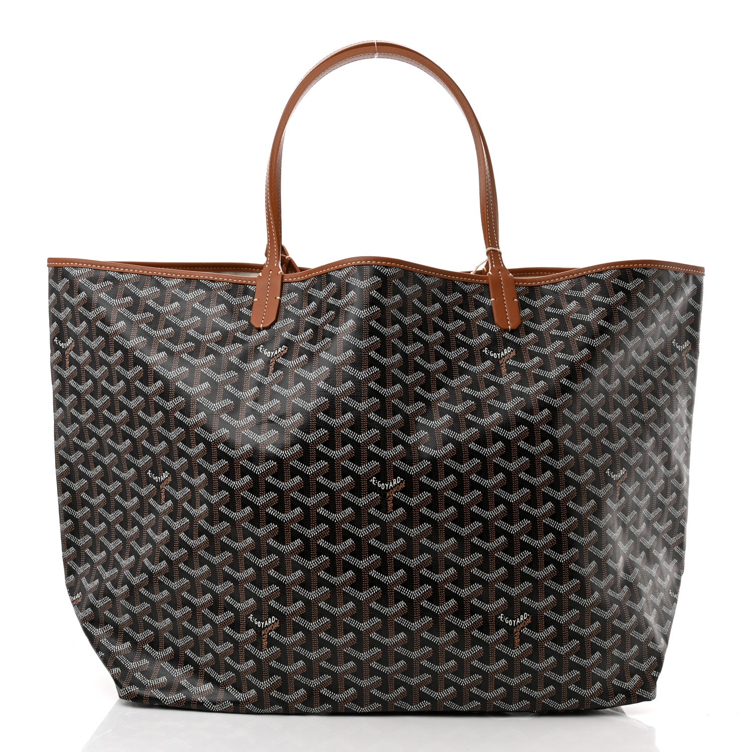 Goyard Goyardine Saint Louis GM Black Gold 3 of 10