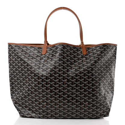 Goyard Goyardine Saint Louis GM Black Gold 3 of 10