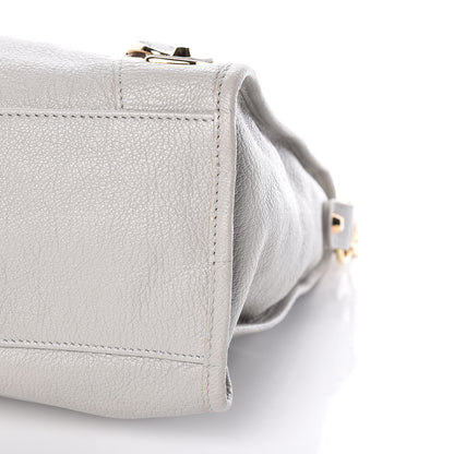 Balenciaga Chevre Gold Metallic Edge Hardware City Gris Glace 9 of 9