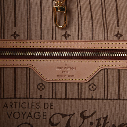 Louis Vuitton Monogram Neverfull MM 6 of 12