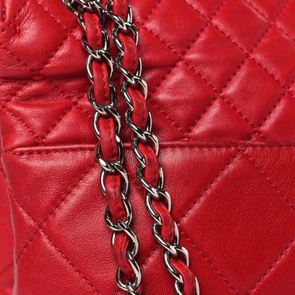 Chanel Calfskin Quilted In the Business Flap Bag Red 10 of 11