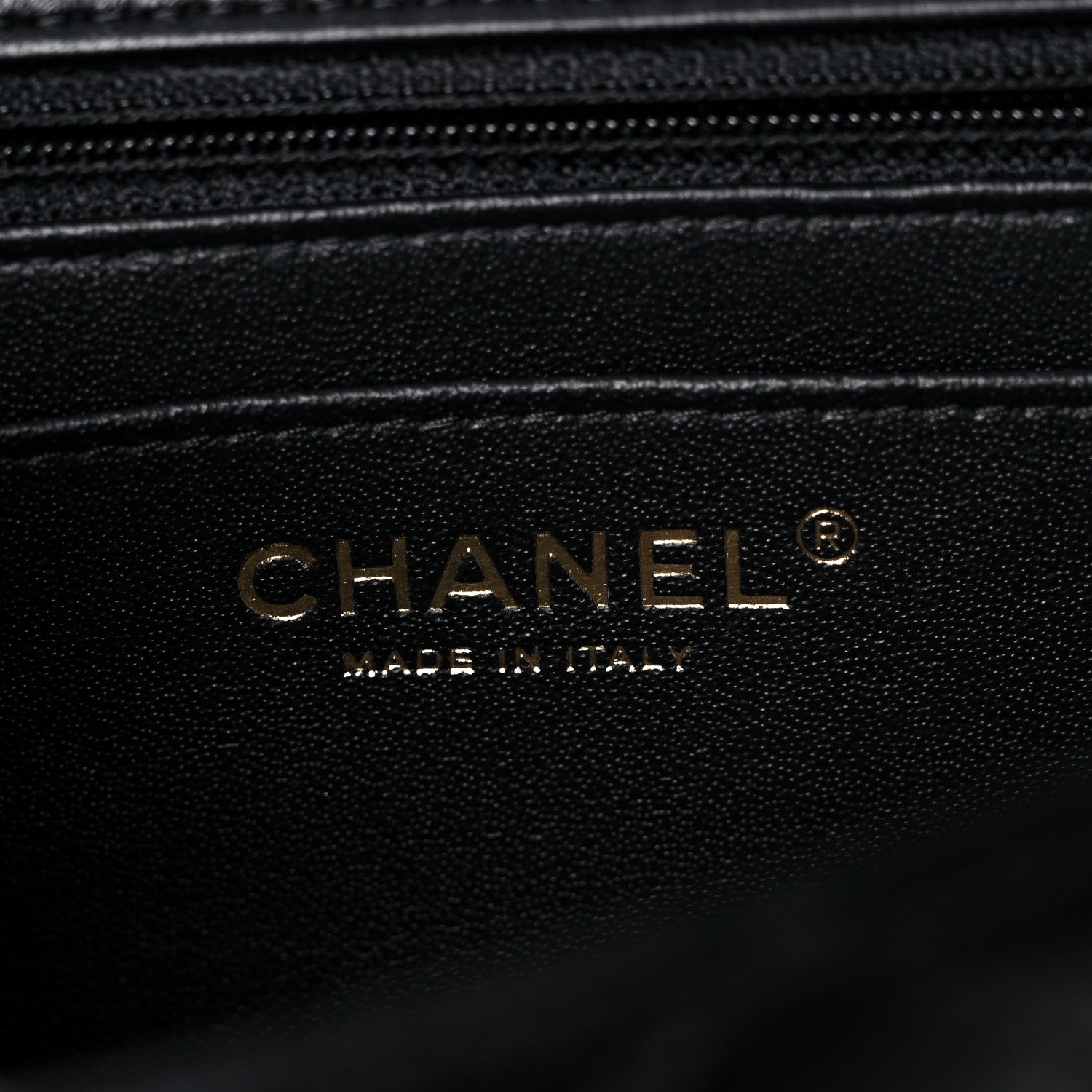 Chanel Lambskin Quilted Mini Rectangular Flap Black 6 of 10