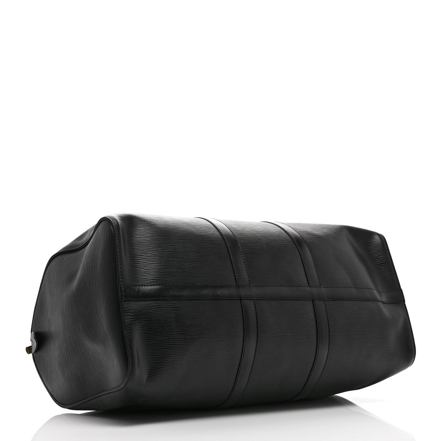 Louis Vuitton Epi Keepall 50 Black 3 of 9