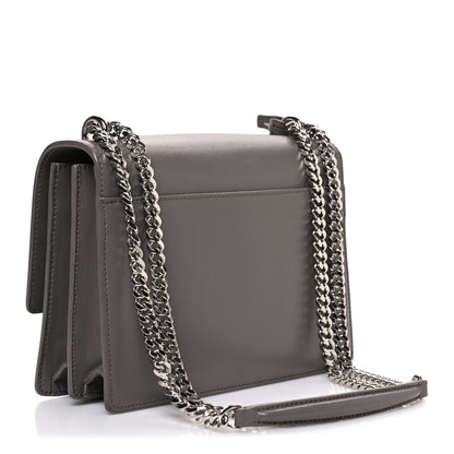 Saint Laurent Calfskin Medium Monogram Sunset Fog 3 of 12