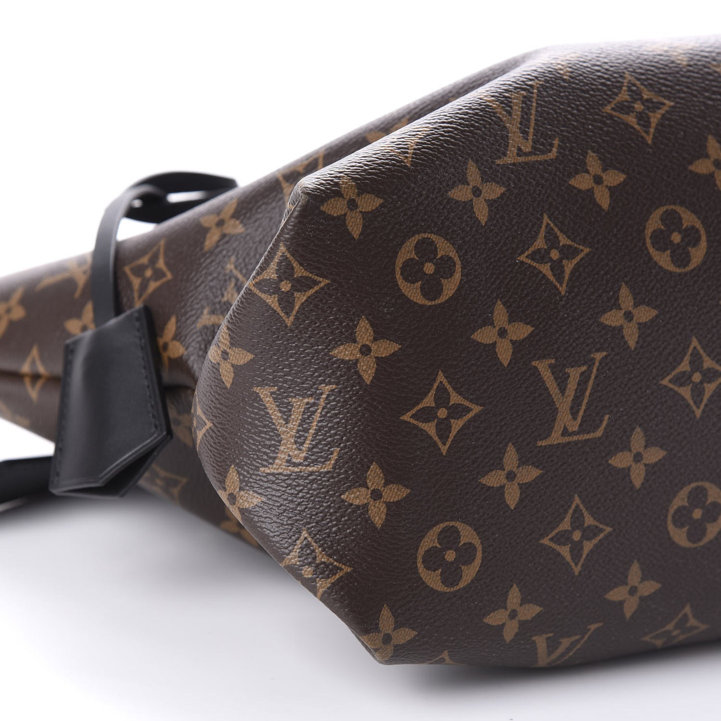 Monogram Flower Zipped Tote MM Black
