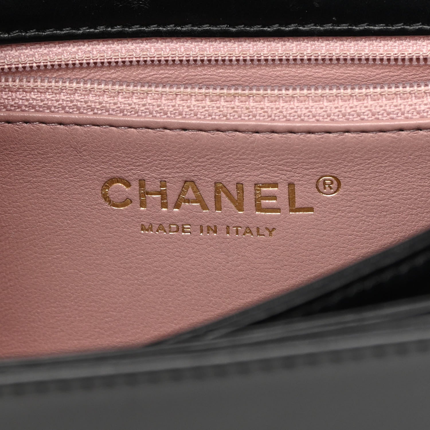 Chanel Iridescent Calfskin Quilted Small Straight Lined Flap Black 6 of 15