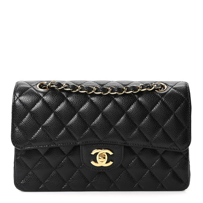 Chanel Caviar Quilted Small Double Flap Black 1 of 10