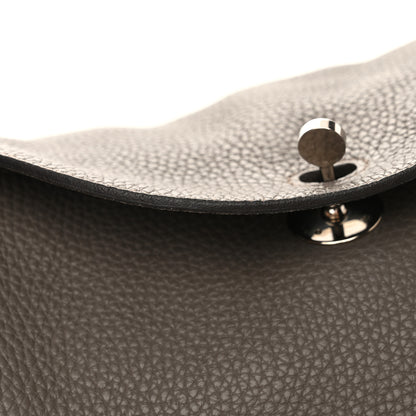 Hermes Taurillon Clemence Lindy 30 Etain 12 of 14