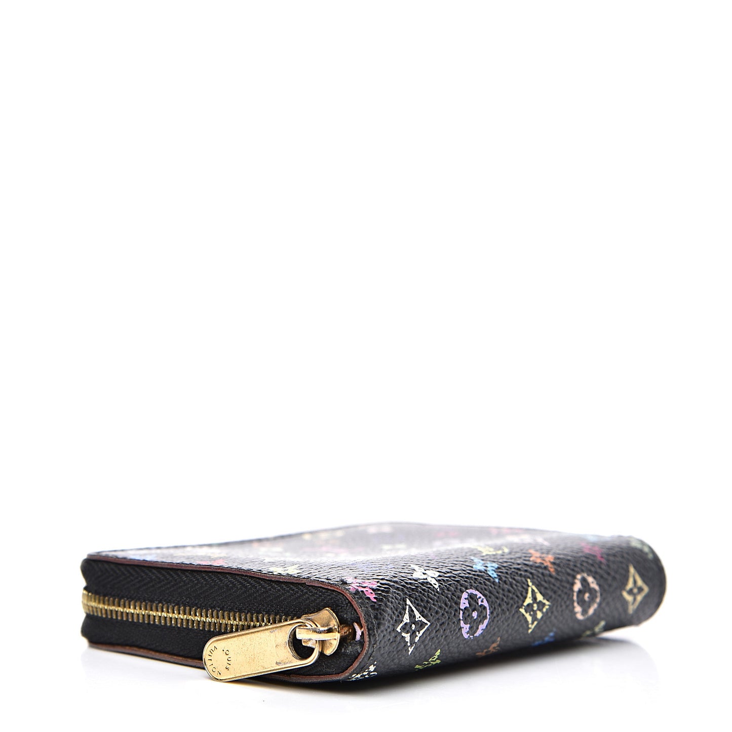 Monogram Multicolor Zippy Coin Purse Black Violet