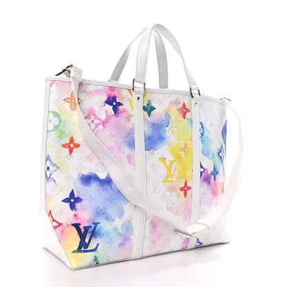 Louis Vuitton Monogram Watercolor New Tote GM Multicolor 4 of 11