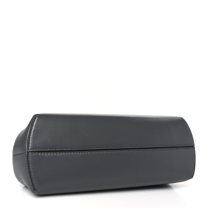 Fendi Shiny Nappa Snakeskin Small Fendi First Anthracite Asfalto 4 of 9